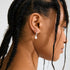 Pilgrim Elliana Earrings Silver-Plated