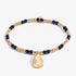 Joma A Little September Birthstone Lapis Lazuli Gold Bracelet