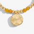 Joma A Little November Birthstone Yellow Quartz Gold Bracelet