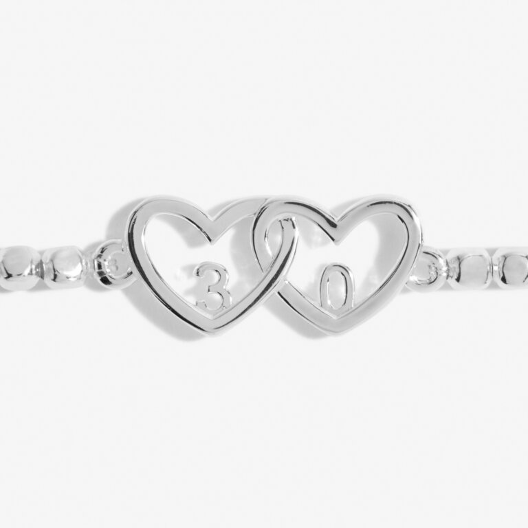 Joma Forever Yours Happy 30th Birthday Bracelet