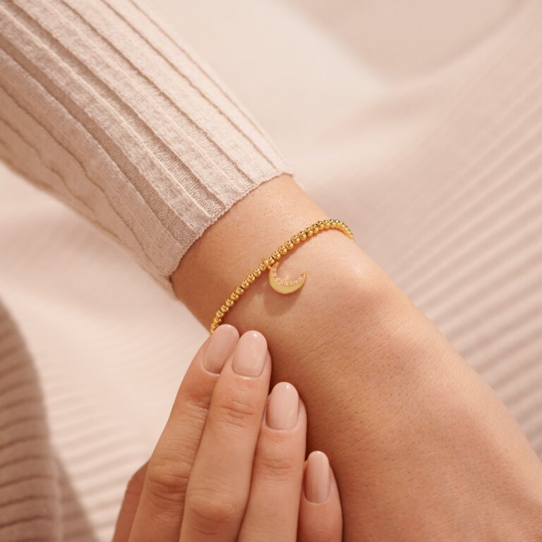 Joma Gold A Little Love You To The Moon & Back Bracelet