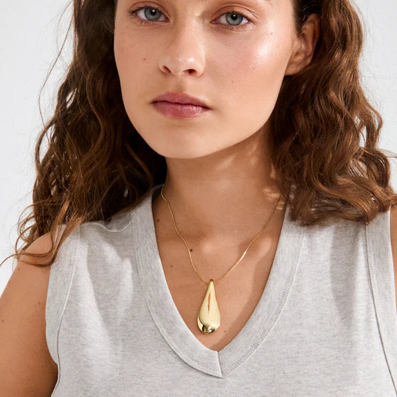 Pilgrim Alma Necklace Gold-Plated