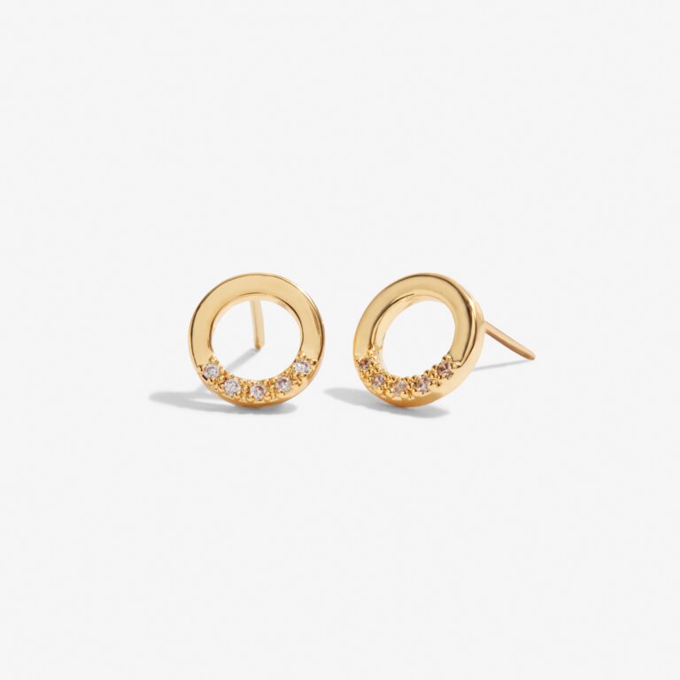 Joma Love You Mum Gold Boxed Earrings