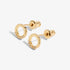 Joma Love You Mum Gold Boxed Earrings