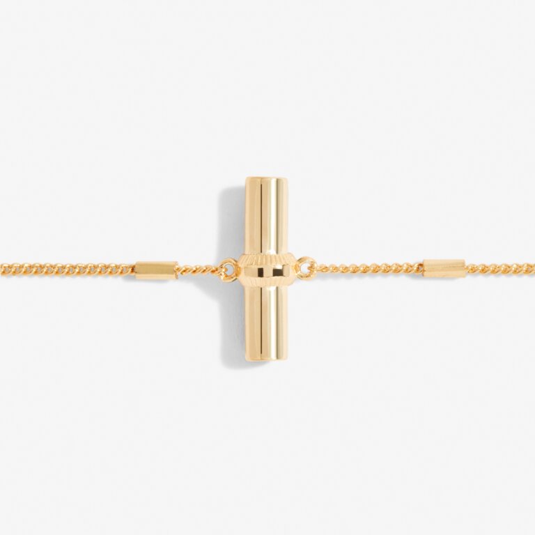 Joma Aura Gold Bar Bracelet
