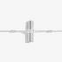 Joma Aura Silver Bar Bracelet