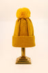 Powder Ingrid Pompom Hat in Mustard