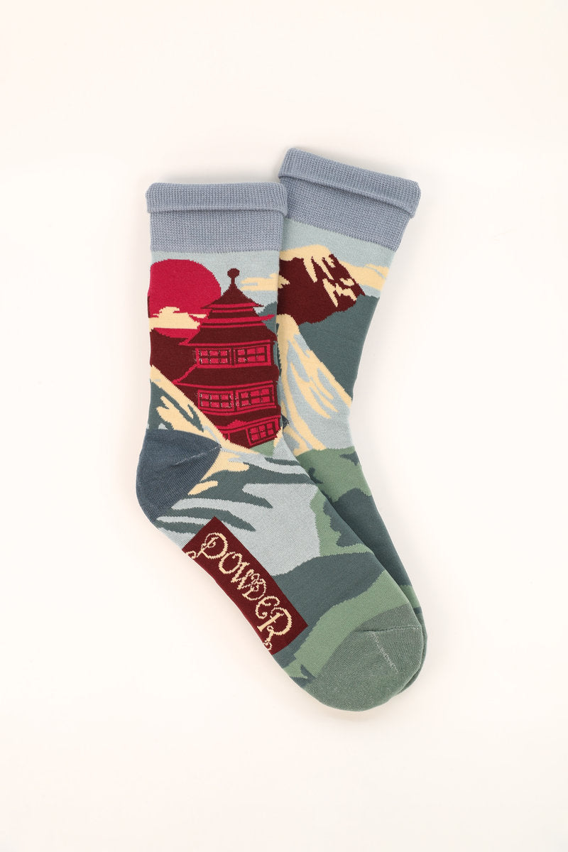 Powder Men's Ancient Temple Socks