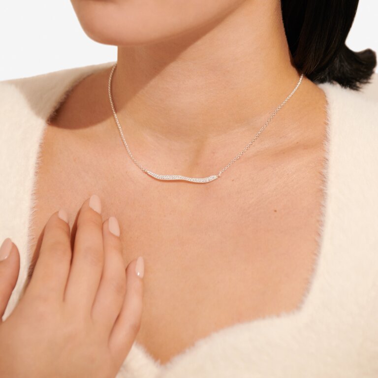 Joma Afterglow Silver Necklace