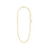 Pilgrim Joanna Flat Snake Chain Necklace Gold-Plated