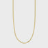 Pilgrim Joanna Flat Snake Chain Necklace Gold-Plated