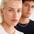 Pilgrim Joanna Flat Snake Chain Necklace Silver-Plated