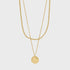 Pilgrim Declan Necklace 2-In-1 Set Gold-Plated
