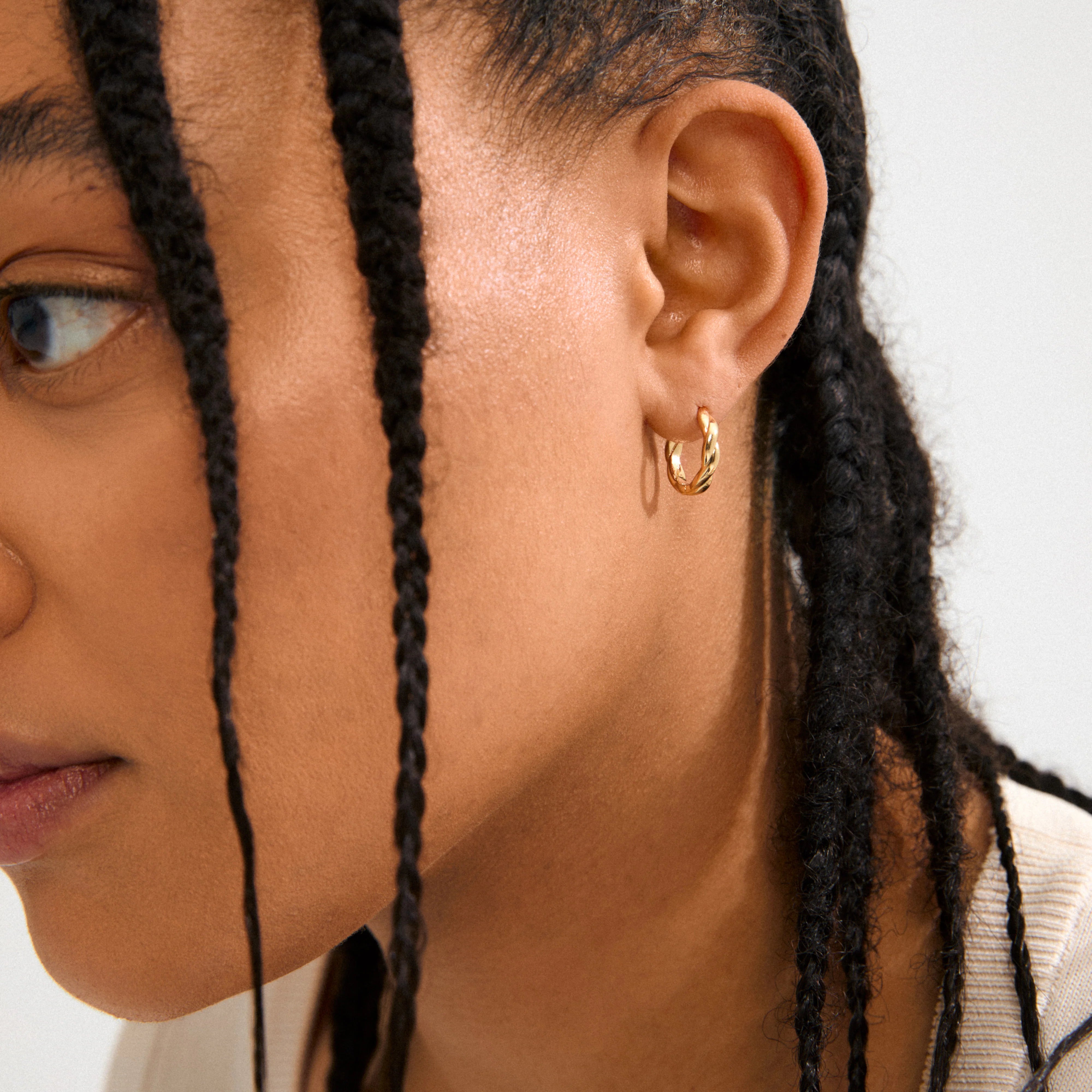 Pilgrim Declan Earrings Gold-Plated