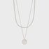 Pilgrim Declan Necklace 2-In-1 Set Silver-Plated