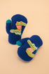 Powder Pals Mittens - Smiley Croc Royal Blue