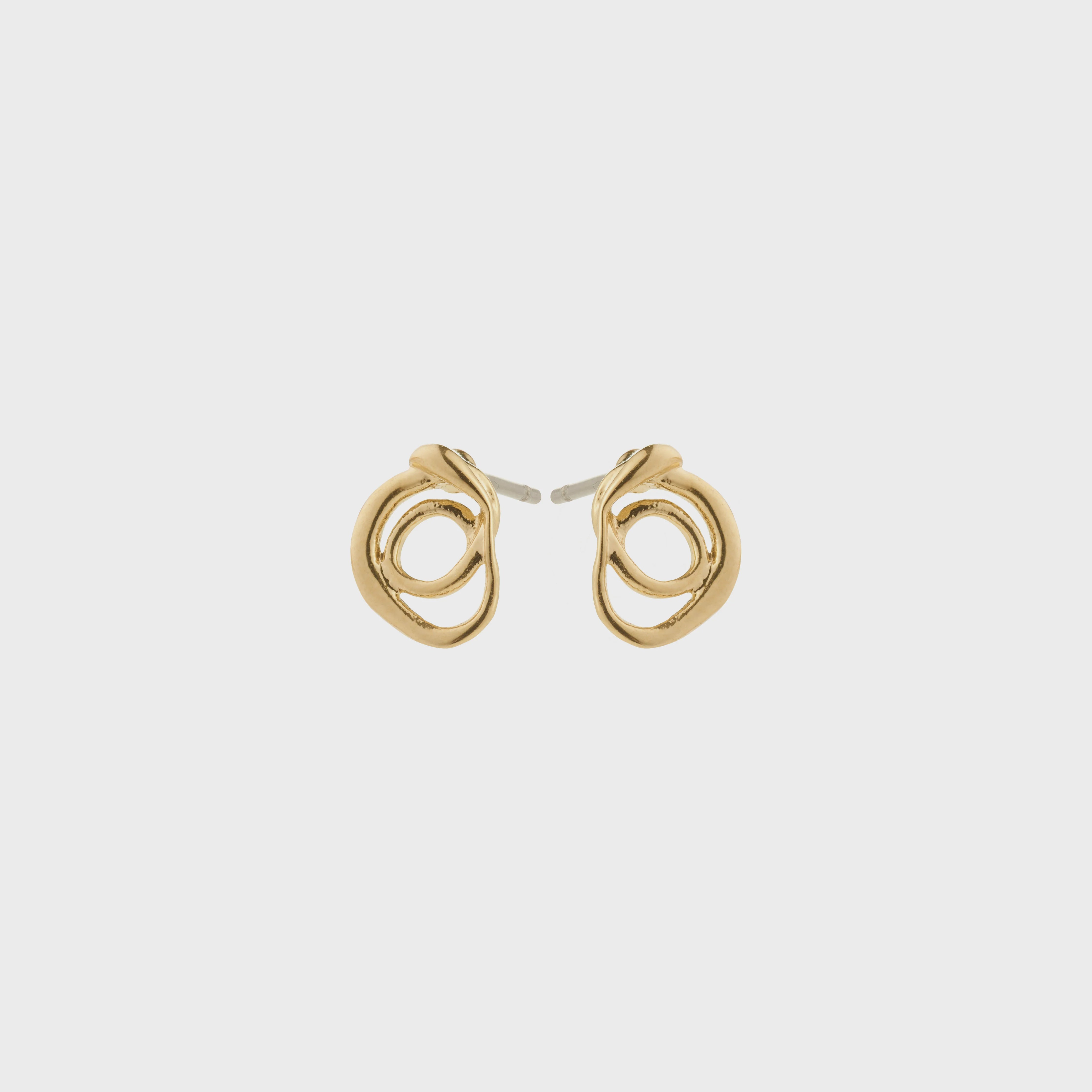 Pilgrim Diego Earrings Gold-Plated
