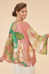 Powder Delicate Tropical Kimono Jacket - Candy