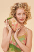 Powder Quilted Vanity Bag - Delicate Tropical - Candy