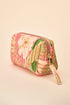 Powder Quilted Vanity Bag - Delicate Tropical - Candy