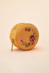 Powder Mini Round Jewellery Box - Ladybird in Mustard