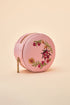 Powder Mini Round Jewellery Box - Ladybird in Rose