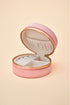 Powder Mini Round Jewellery Box - Ladybird in Rose