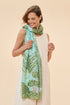 Powder Secret Paradise - Aqua Print Scarf