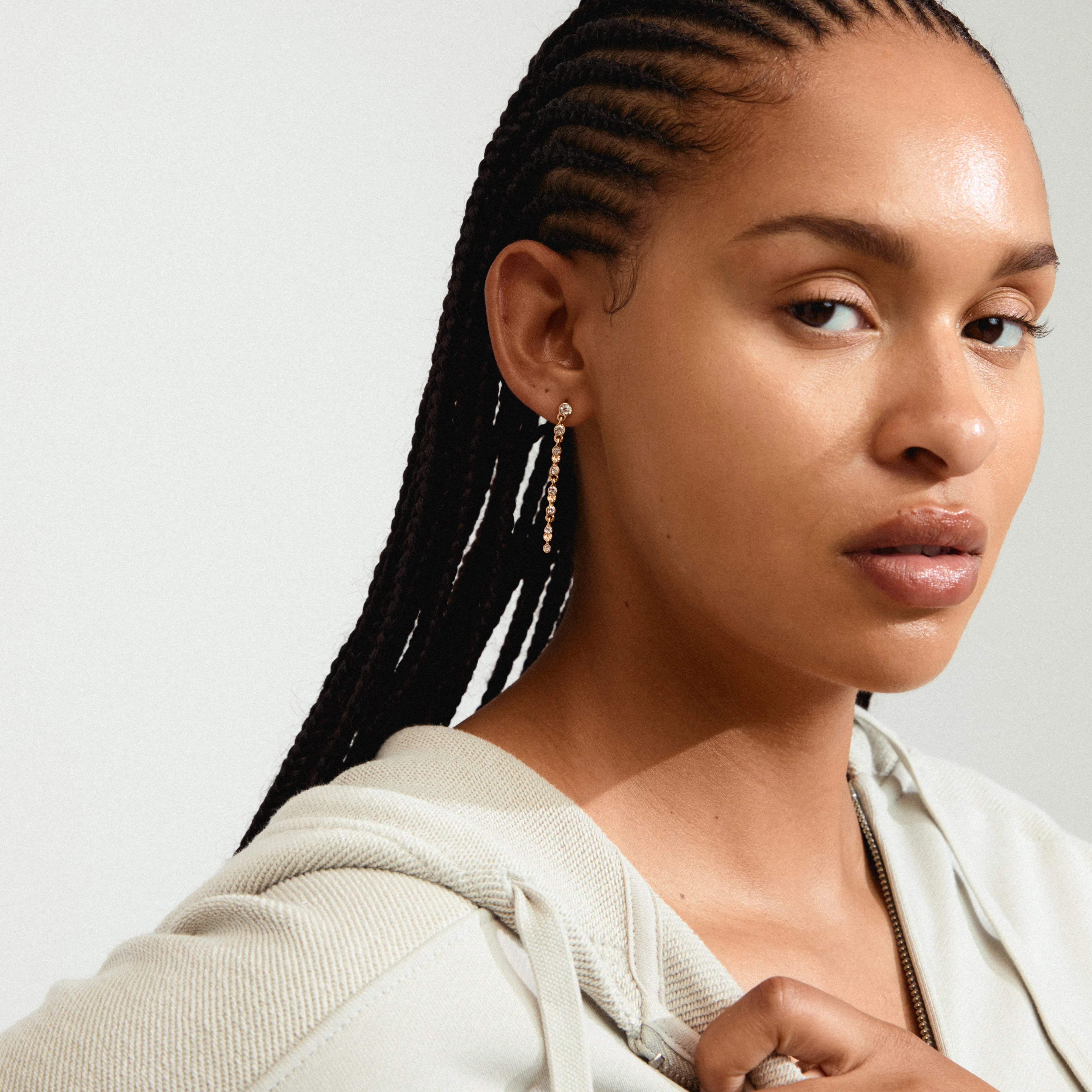 Pilgrim Imogene Earrings Gold-Plated