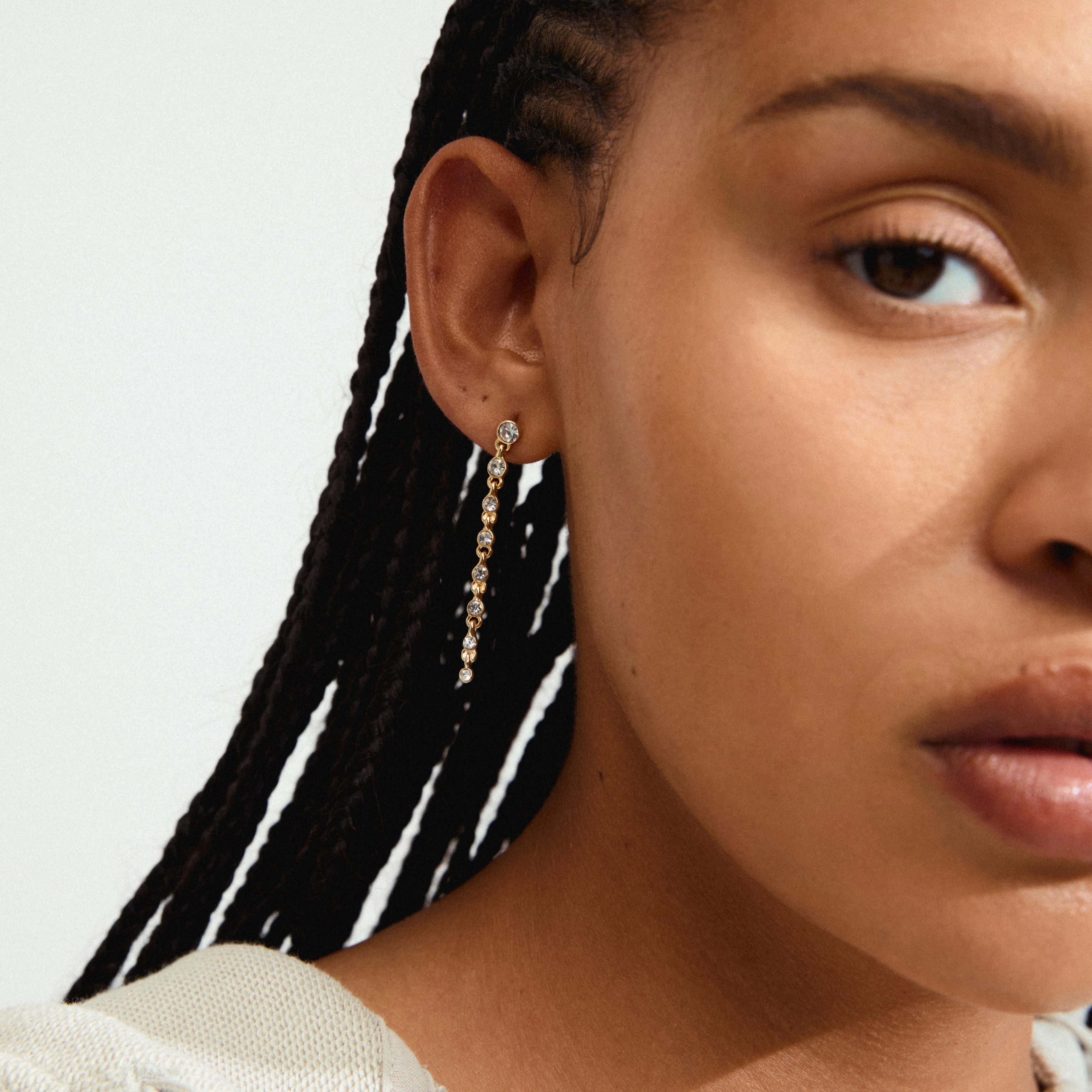 Pilgrim Imogene Earrings Gold-Plated