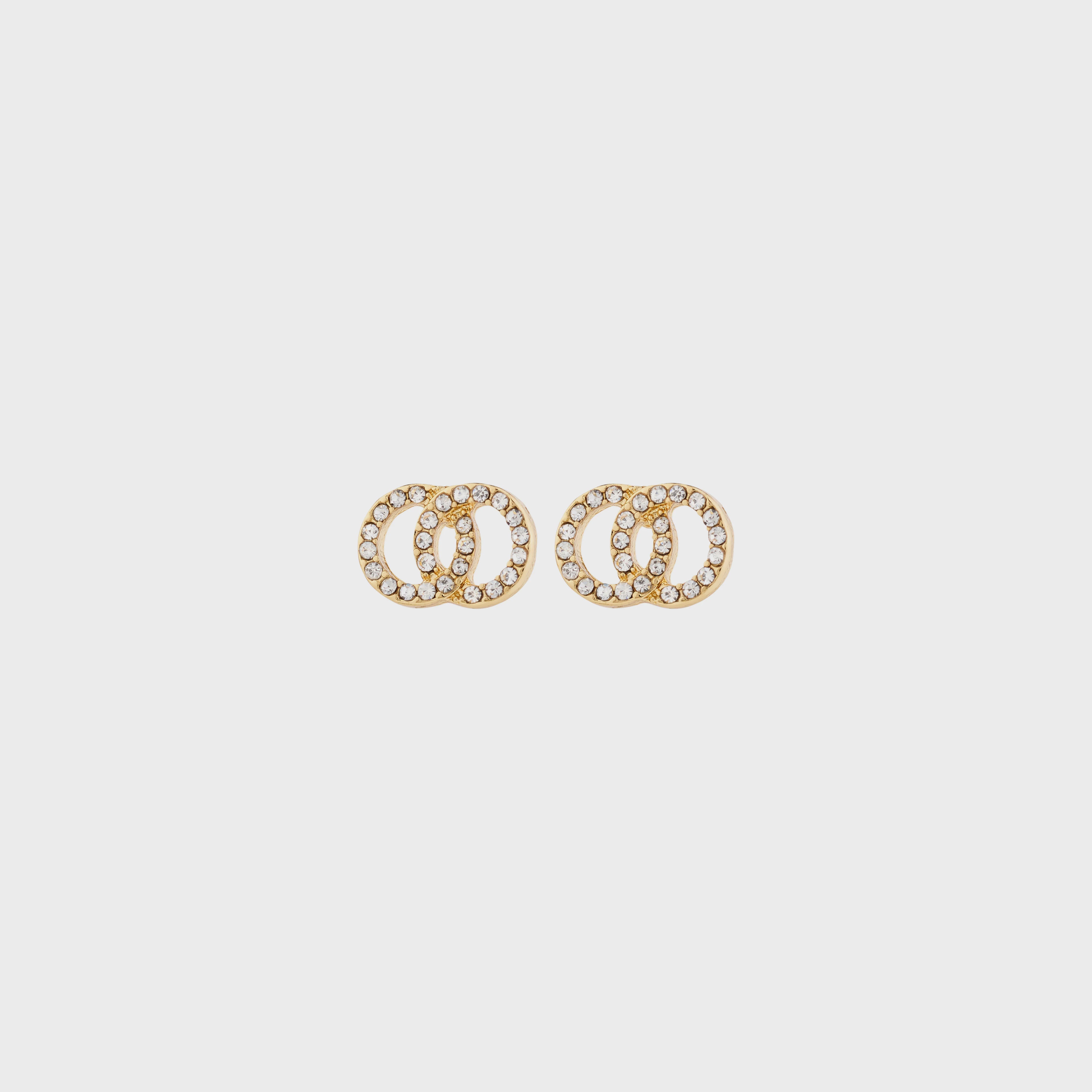 Pilgrim Jolina Earrings Gold-Plated