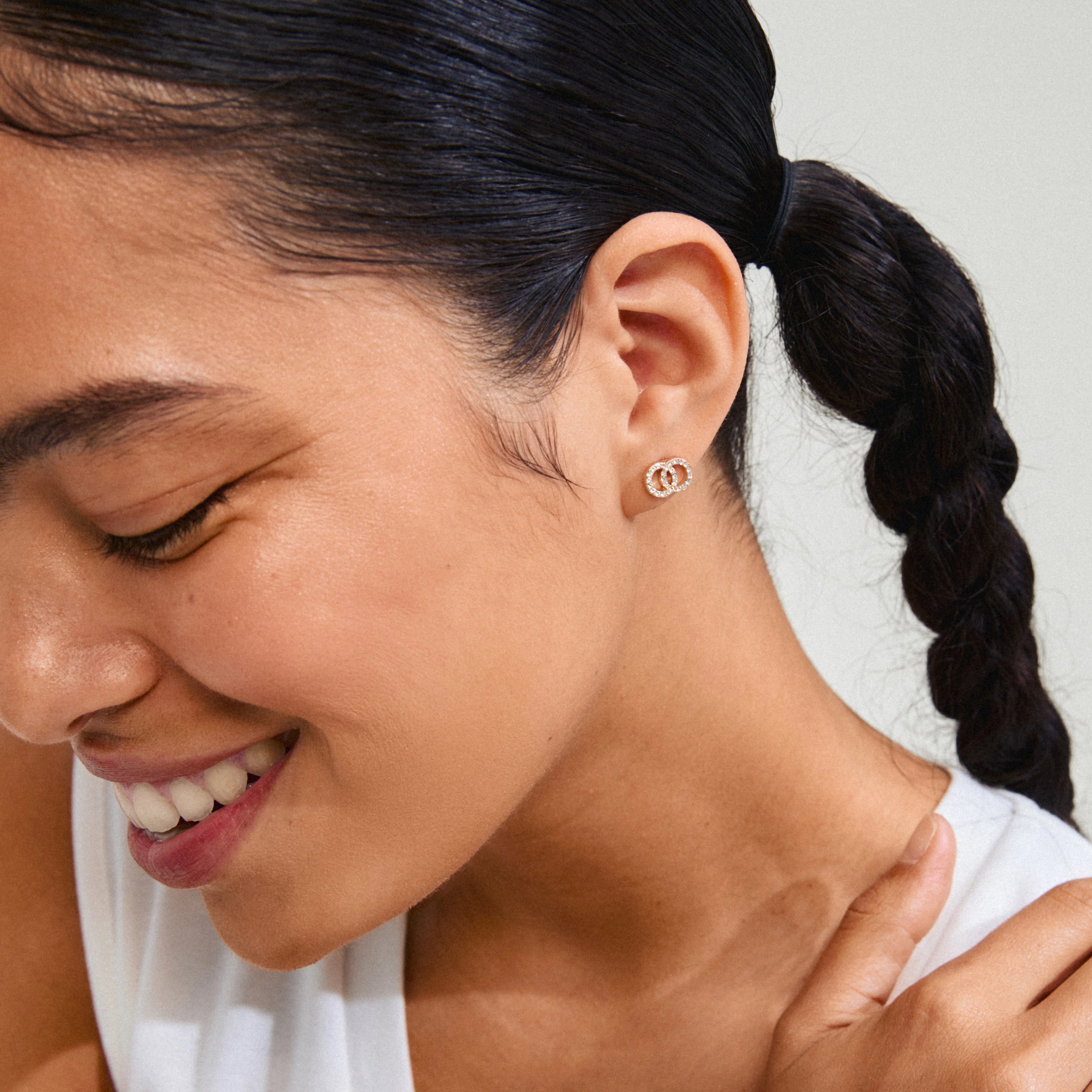 Pilgrim Jolina Earrings Gold-Plated