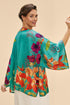 Powder Hummingbird at Dusk Kimono Jacket