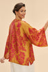 Powder Mustard Tapestry Kimono Jacket