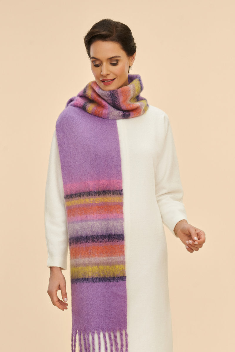 Powder Sammy Cosy Scarf - Violet