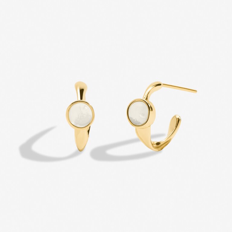 Joma June Birthstone Hoop Earrings