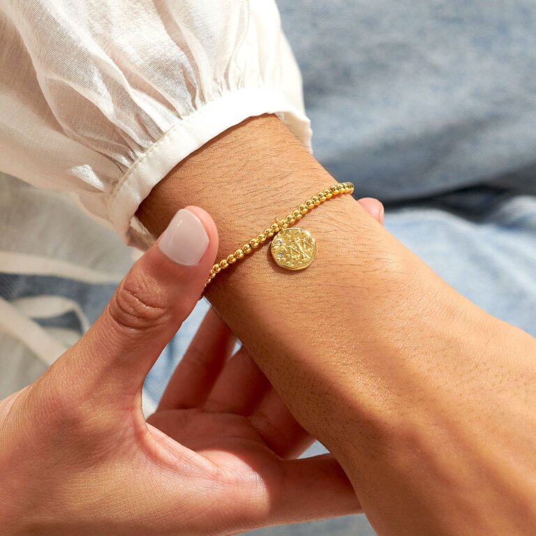 Joma Gold Libra Star Sign Bracelet