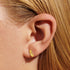 Joma Mini Charms Feather Gold Earings