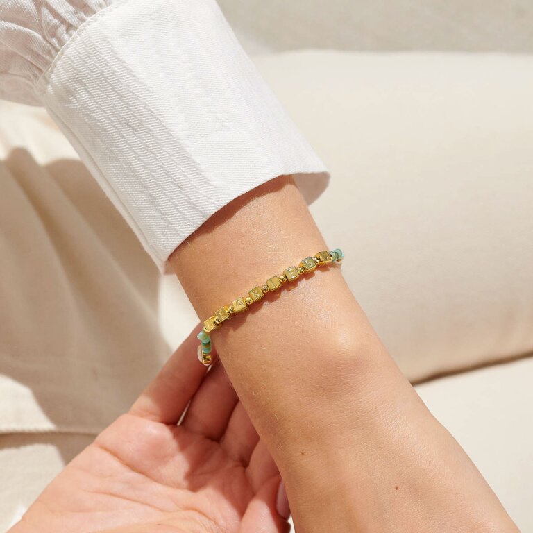 Joma Happy Little Moments Fearless Gold Bracelet