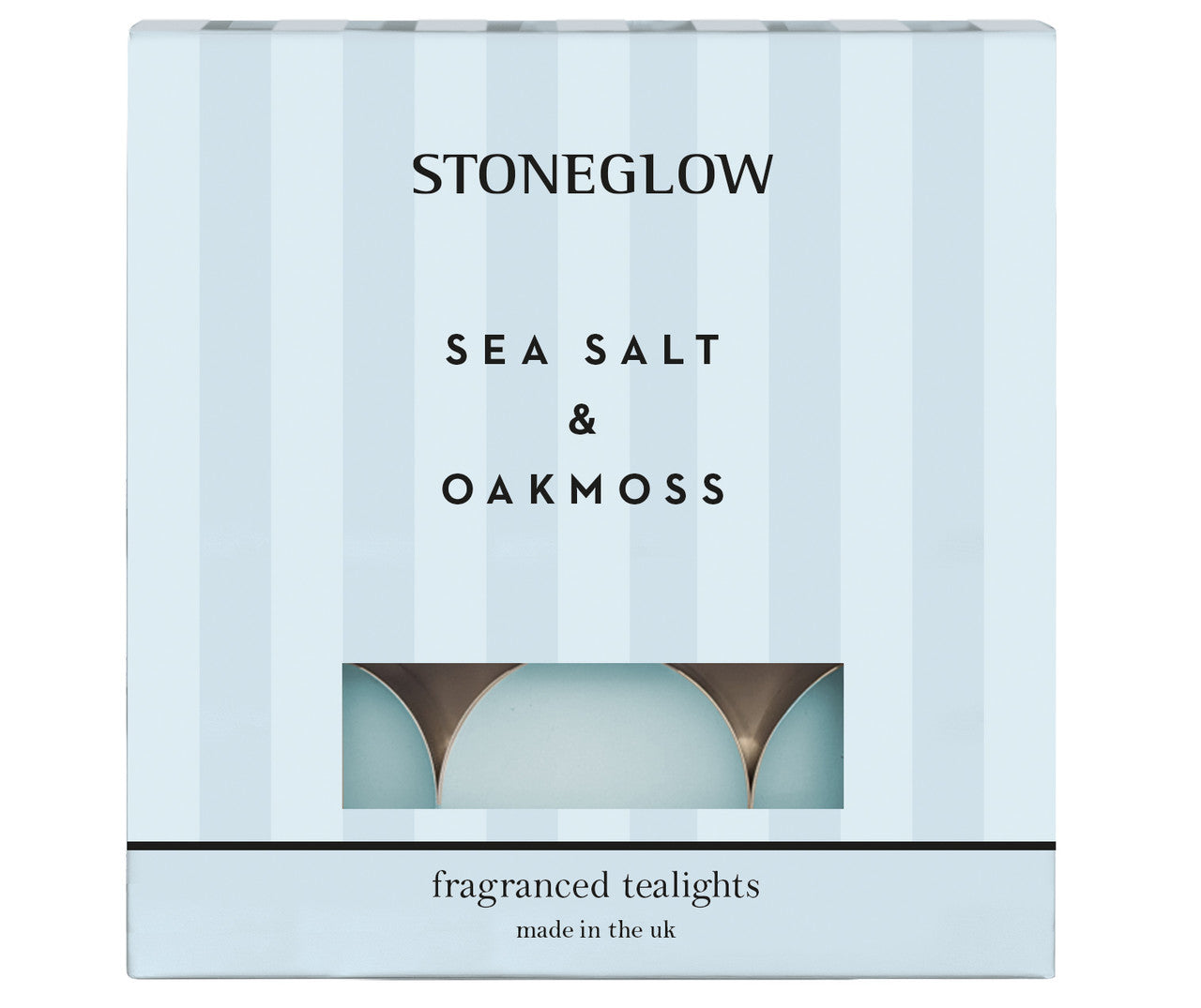 Sea Salt & Oakmoss - Fragranced Tealights