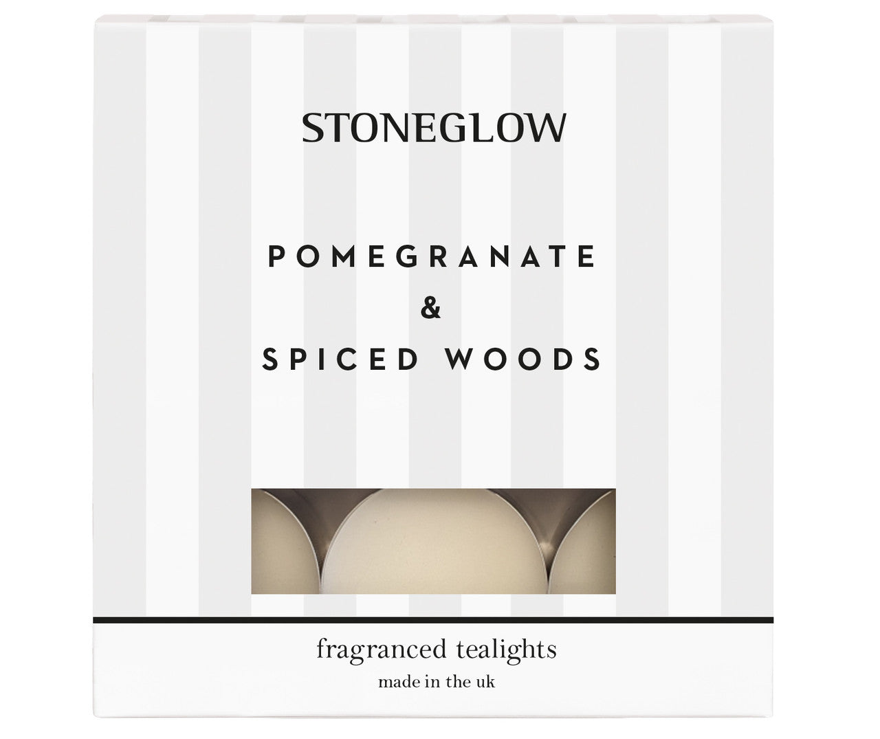 Pomegranate & Spiced Woods - Fragranced Tealights