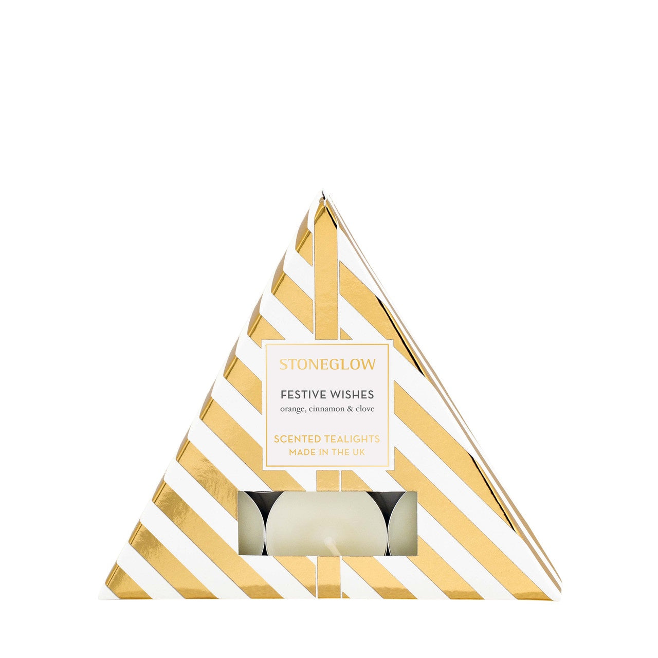 Festive Wishes - Orange, Cinnamon & Clove Fragranced Tealights