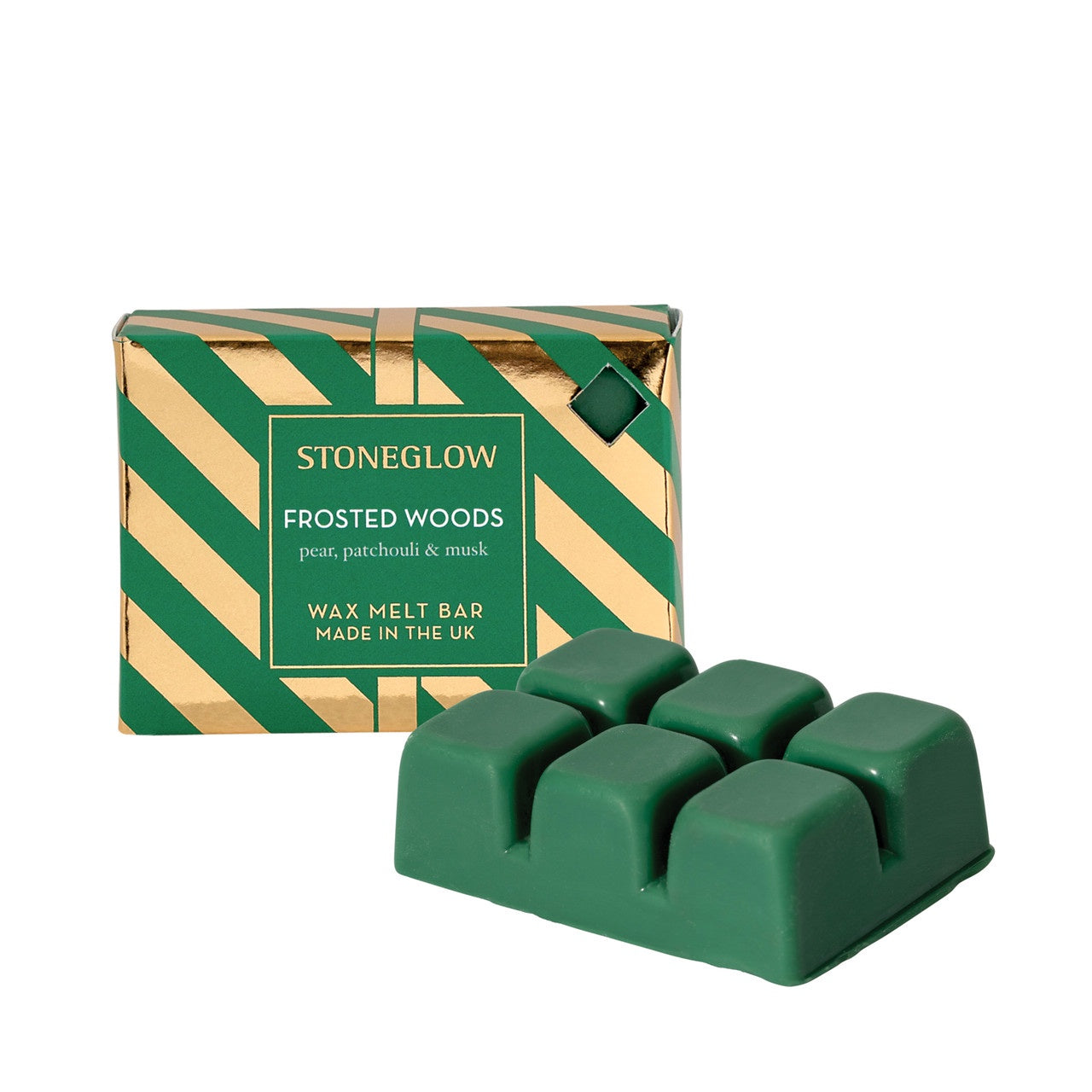 Frosted Woods - Pear, Patchouli & Musk Scented Wax Melt Bar
