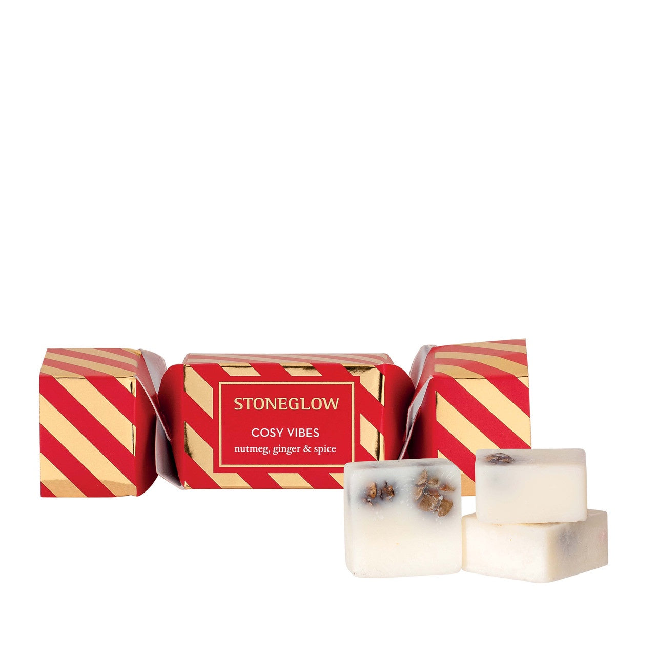 Cosy Vibes Cracker - Nutmeg, Ginger & Spice Scented Botanical Soy Wax Melts x 3