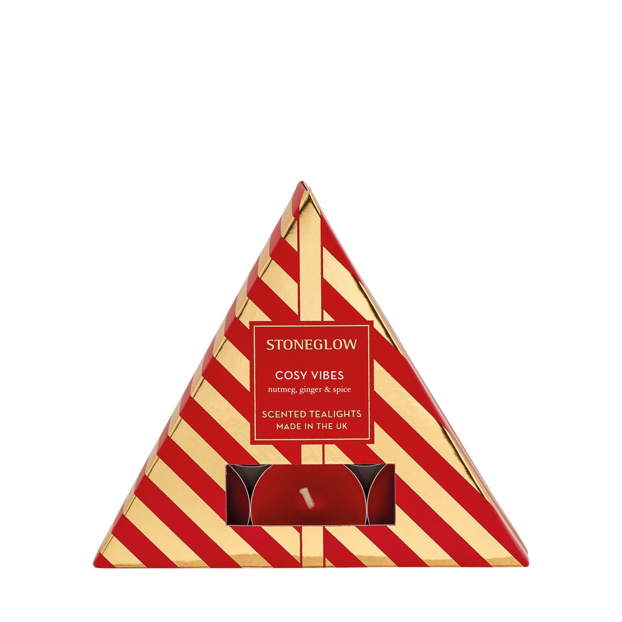 Cosy Vibes - Nutmeg, Ginger & Spice Fragranced Tealights