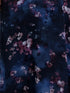 French Connection Clara Emina Midi Smock Dress Navy Multi