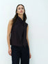 French Connection Leela Scarf Top Mocha Brown