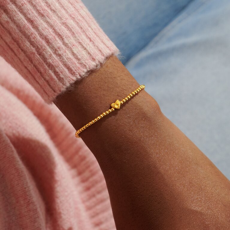 Joma share Happiness Loved Beyond Measure You Mean The World To Me Gold Bracelet