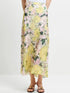 French Connection Carla Emina Chiffon Skirt Yellow Multi