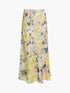 French Connection Carla Emina Chiffon Skirt Yellow Multi